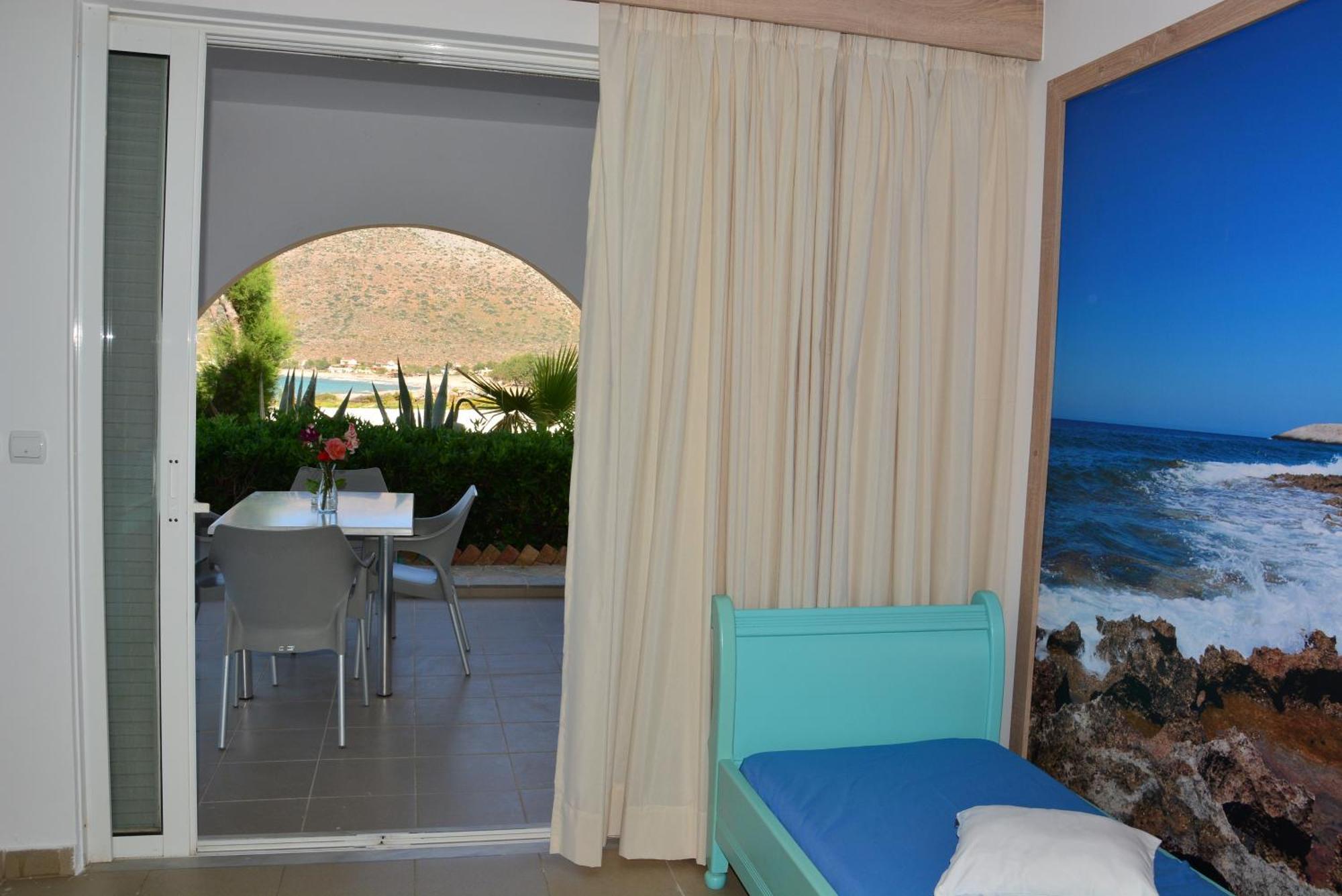 Blue Beach Villas Apartments Stavrós Oda fotoğraf