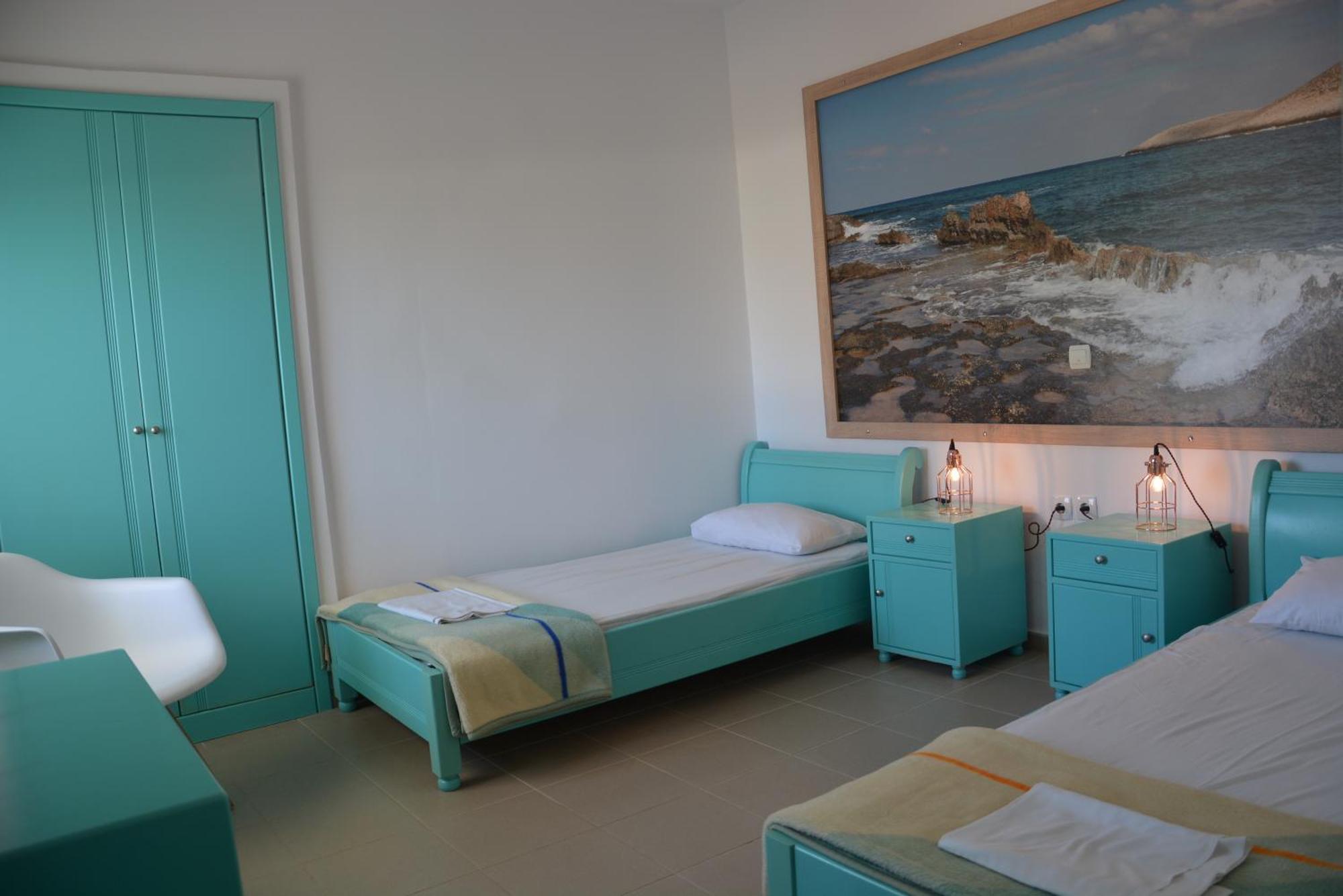 Blue Beach Villas Apartments Stavrós Oda fotoğraf