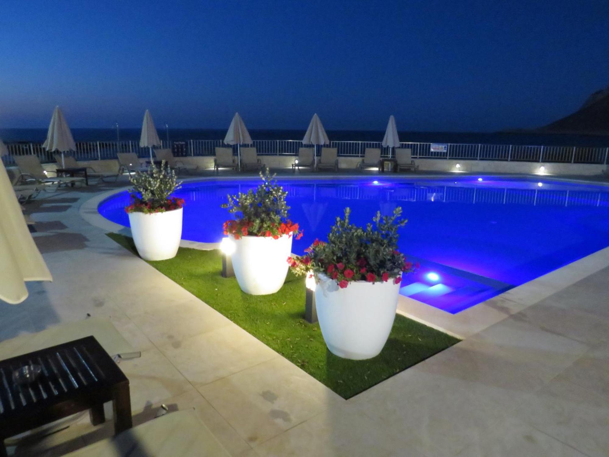 Blue Beach Villas Apartments Stavrós Dış mekan fotoğraf