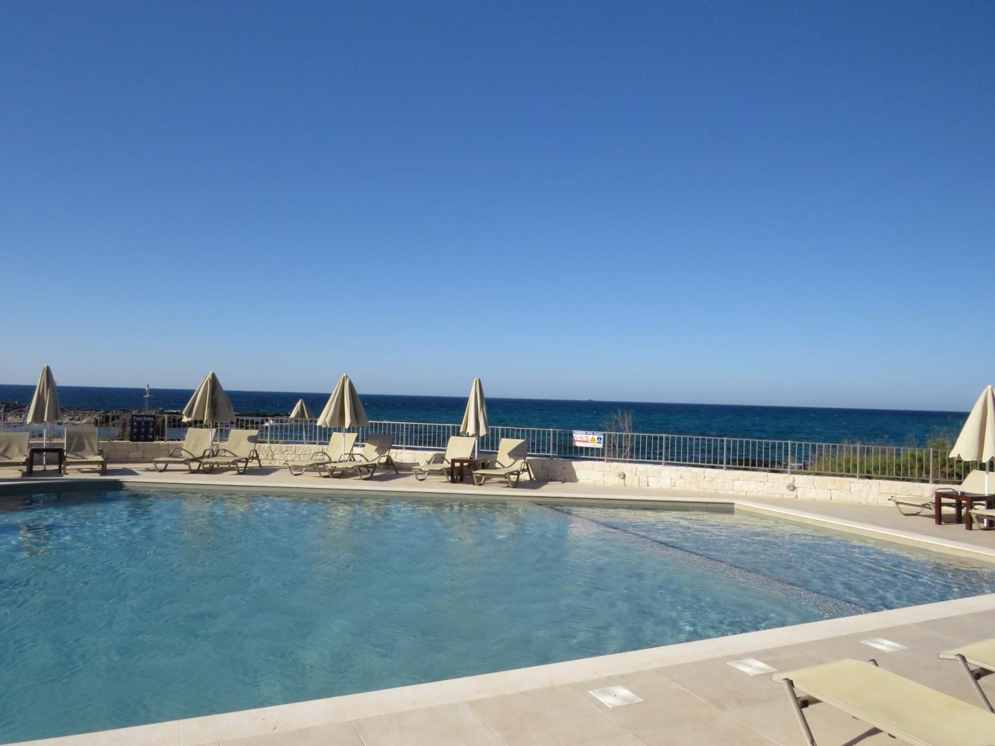 Blue Beach Villas Apartments Stavrós Dış mekan fotoğraf