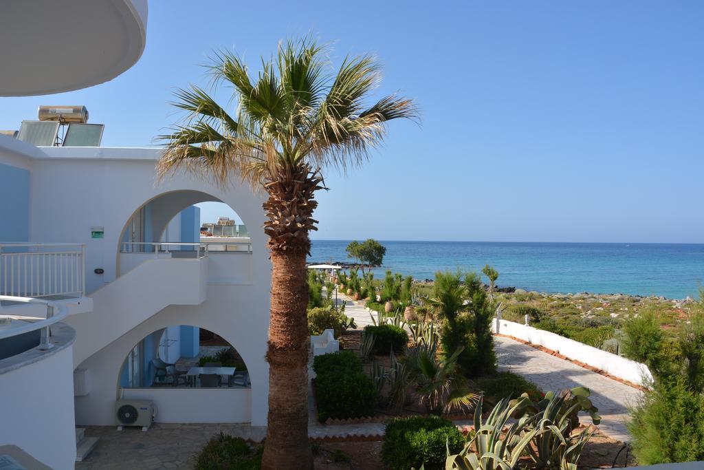 Blue Beach Villas Apartments Stavrós Dış mekan fotoğraf