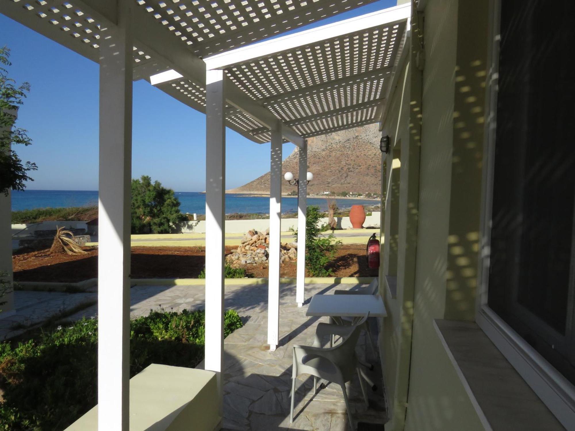 Blue Beach Villas Apartments Stavrós Dış mekan fotoğraf
