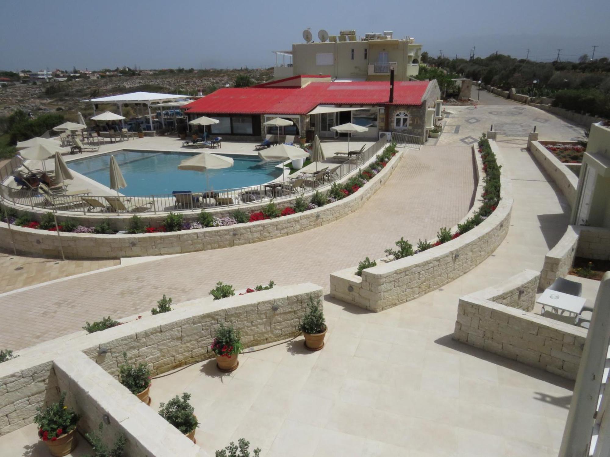 Blue Beach Villas Apartments Stavrós Dış mekan fotoğraf