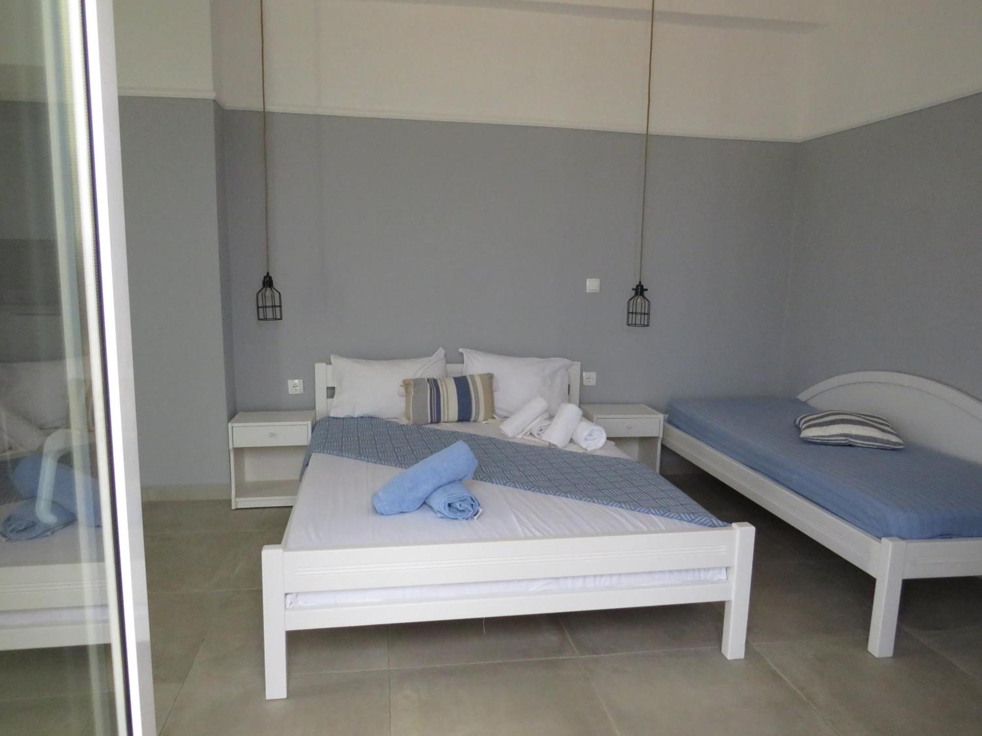 Blue Beach Villas Apartments Stavrós Dış mekan fotoğraf