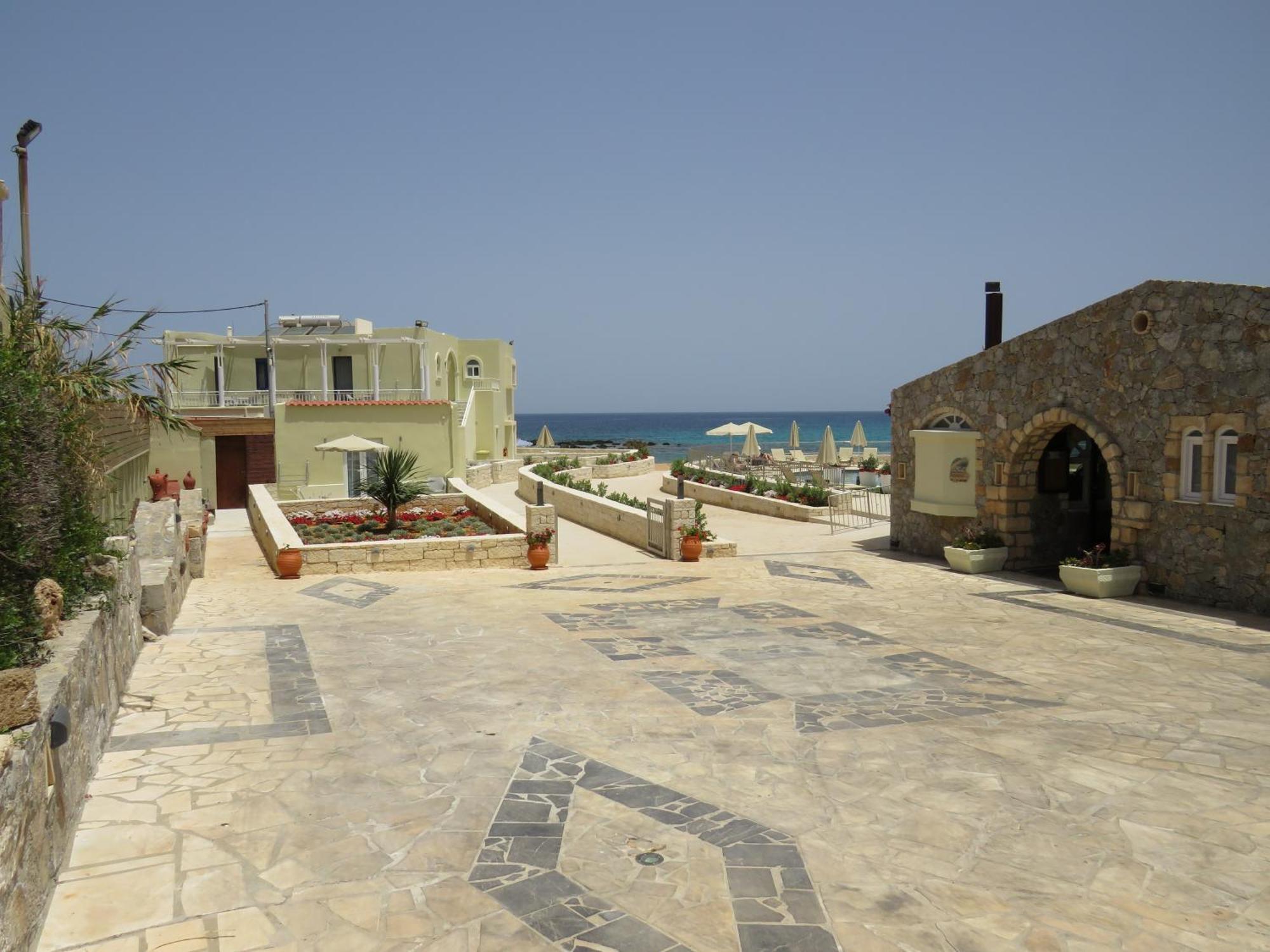 Blue Beach Villas Apartments Stavrós Dış mekan fotoğraf