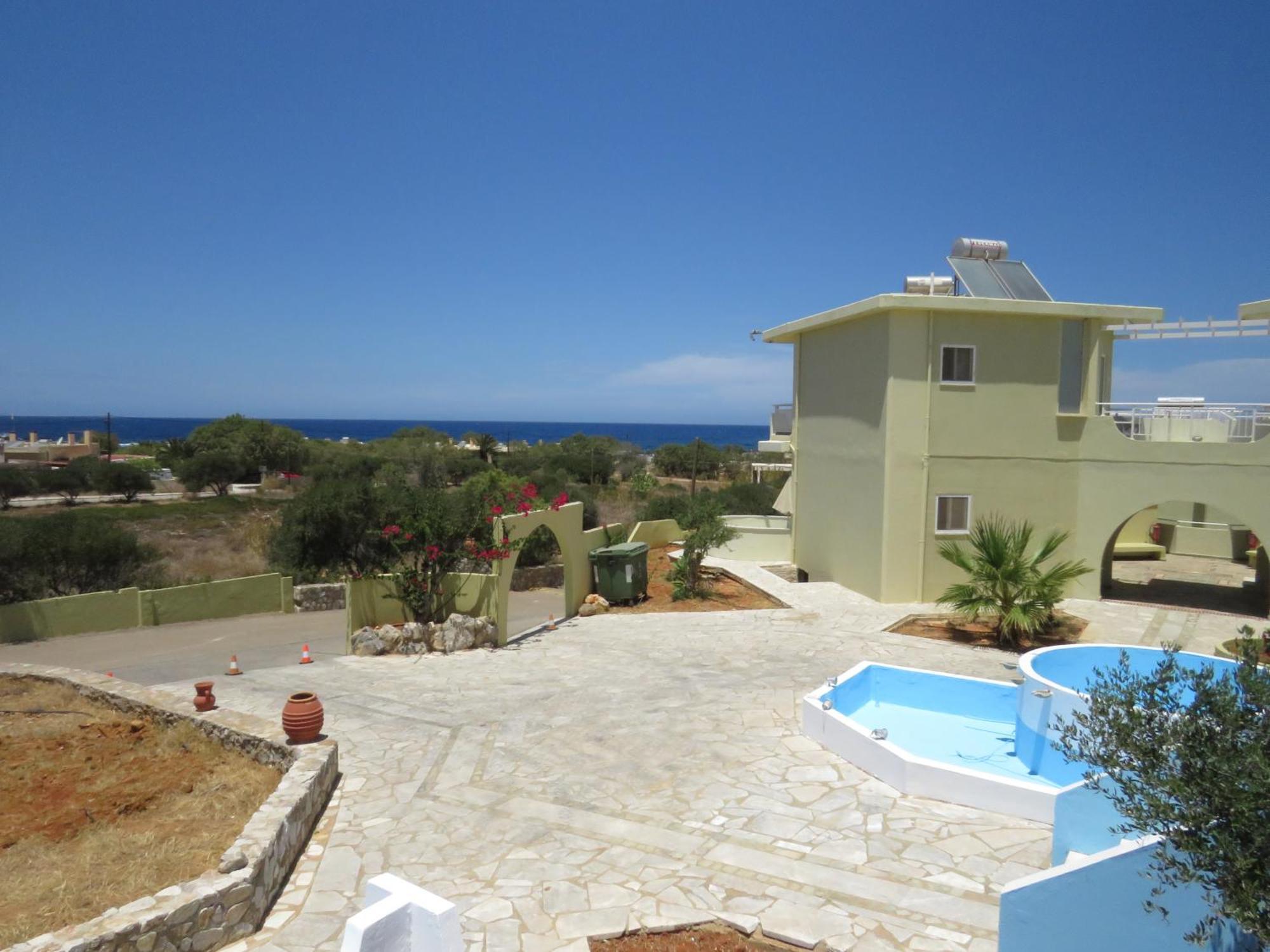 Blue Beach Villas Apartments Stavrós Dış mekan fotoğraf