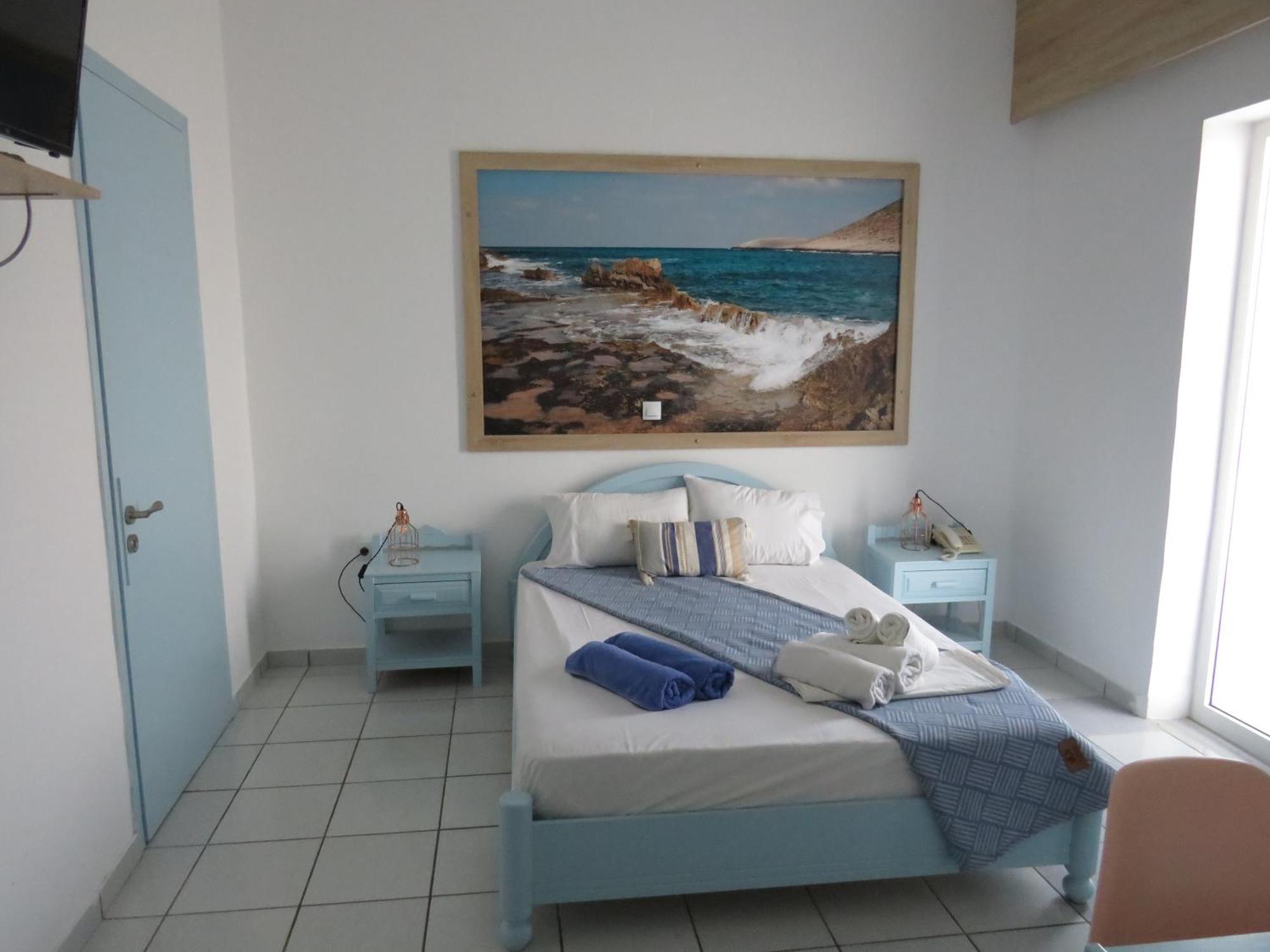 Blue Beach Villas Apartments Stavrós Dış mekan fotoğraf