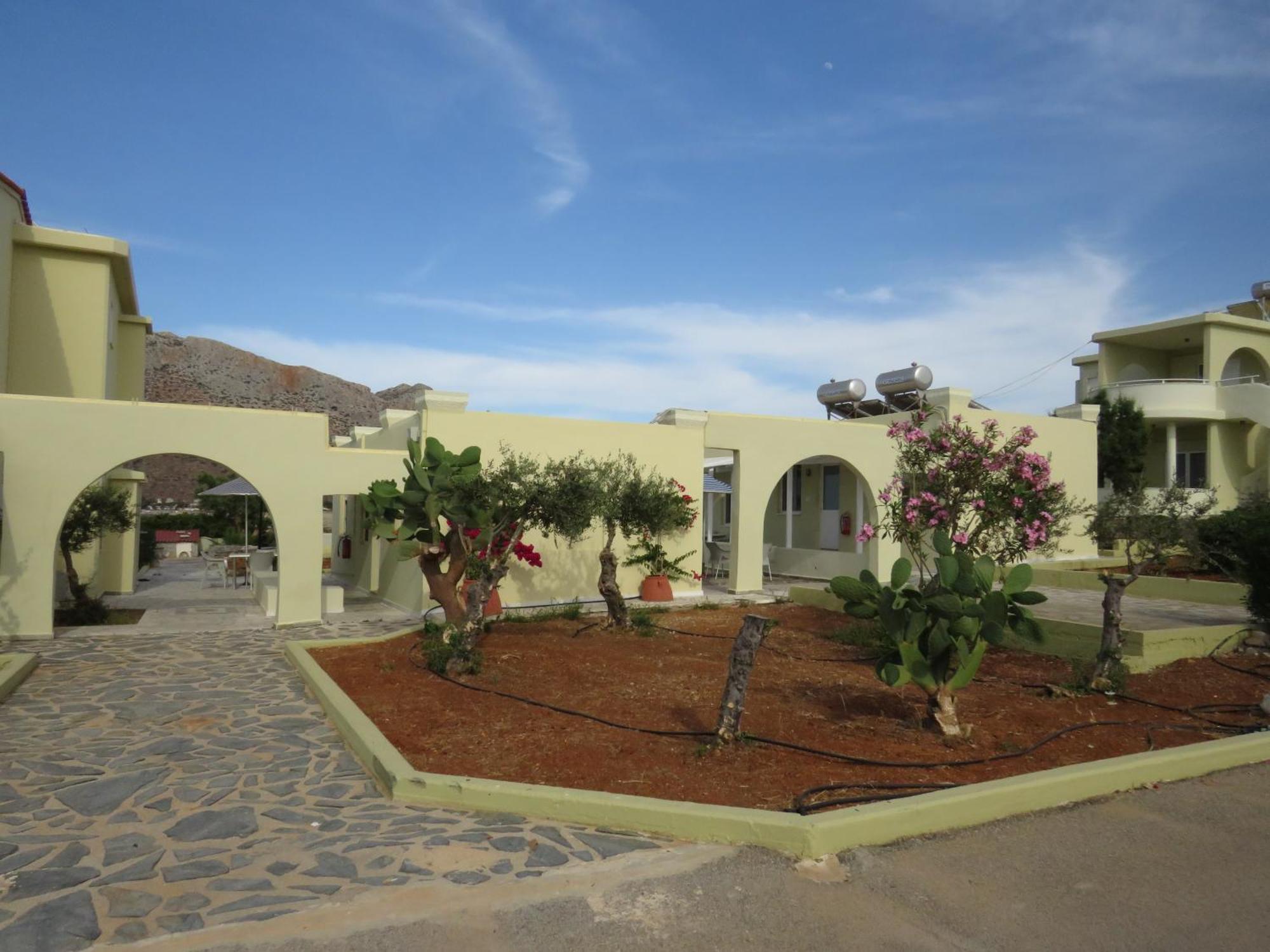 Blue Beach Villas Apartments Stavrós Dış mekan fotoğraf