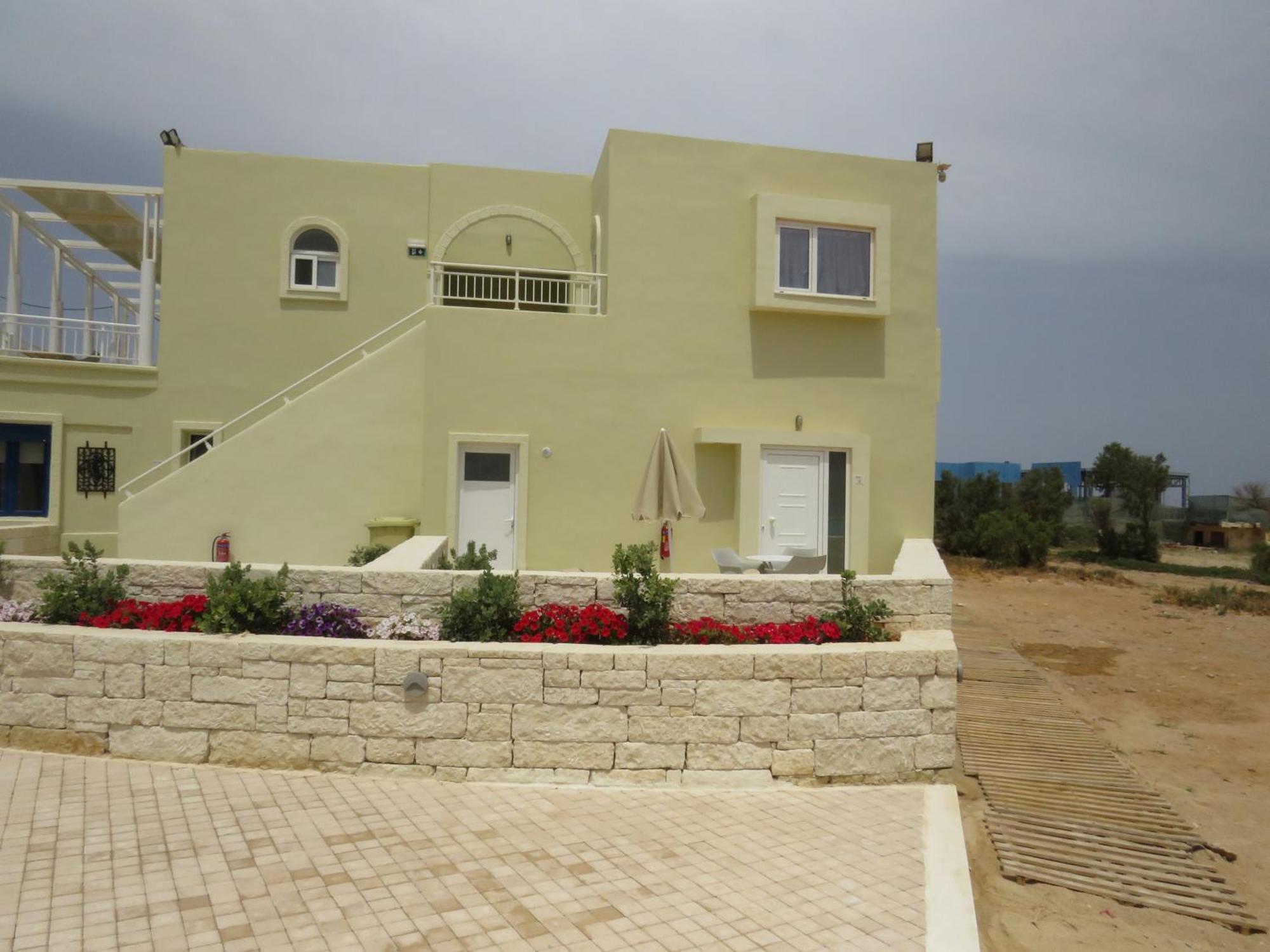 Blue Beach Villas Apartments Stavrós Dış mekan fotoğraf