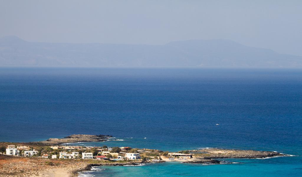 Blue Beach Villas Apartments Stavrós Dış mekan fotoğraf