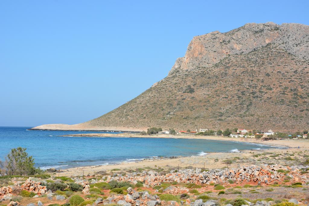 Blue Beach Villas Apartments Stavrós Dış mekan fotoğraf