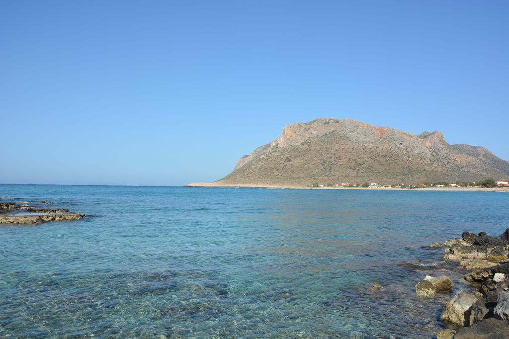 Blue Beach Villas Apartments Stavrós Dış mekan fotoğraf