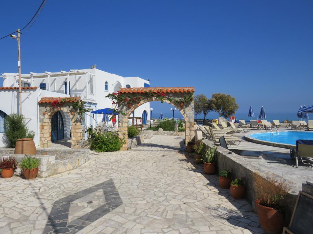 Blue Beach Villas Apartments Stavrós Dış mekan fotoğraf
