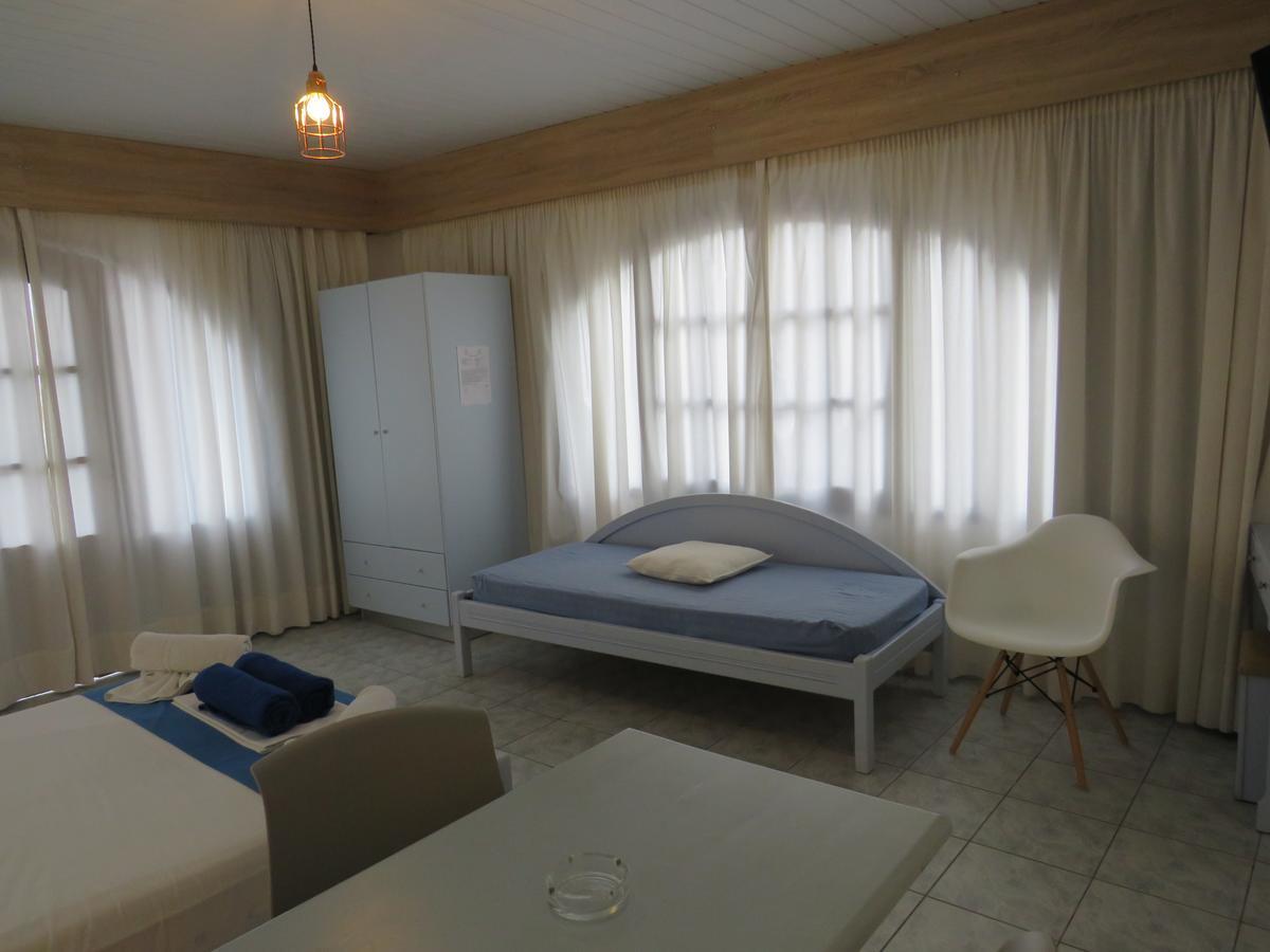Blue Beach Villas Apartments Stavrós Dış mekan fotoğraf