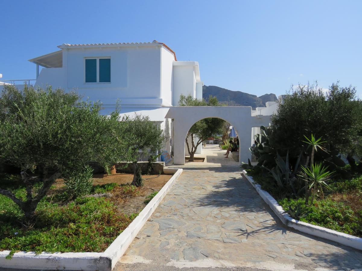 Blue Beach Villas Apartments Stavrós Dış mekan fotoğraf